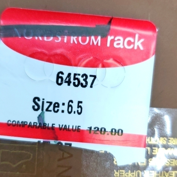 🆕️ New Lucky Brand Darli Slingback Sandal, Size 6.5 in Tan Leather - Picture 8 of 8